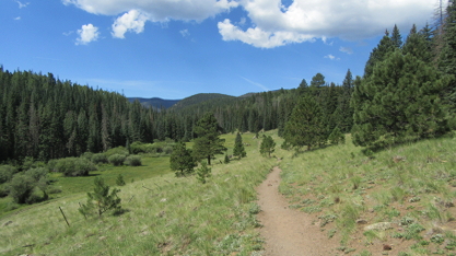 Approaching old Trailhead