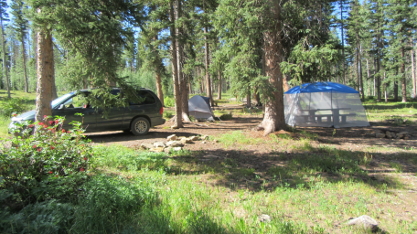 Campsite at Iron Springs