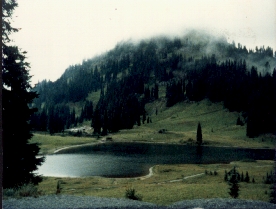 Lake near Rainier NP