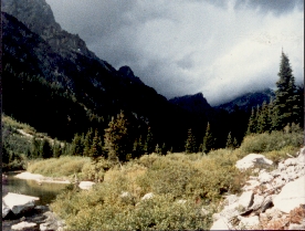 Storm in Tetons