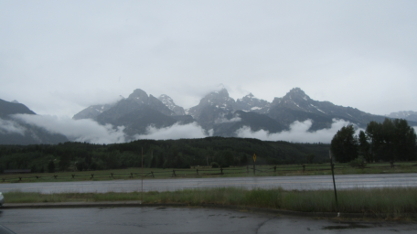 Tetons and Clouds